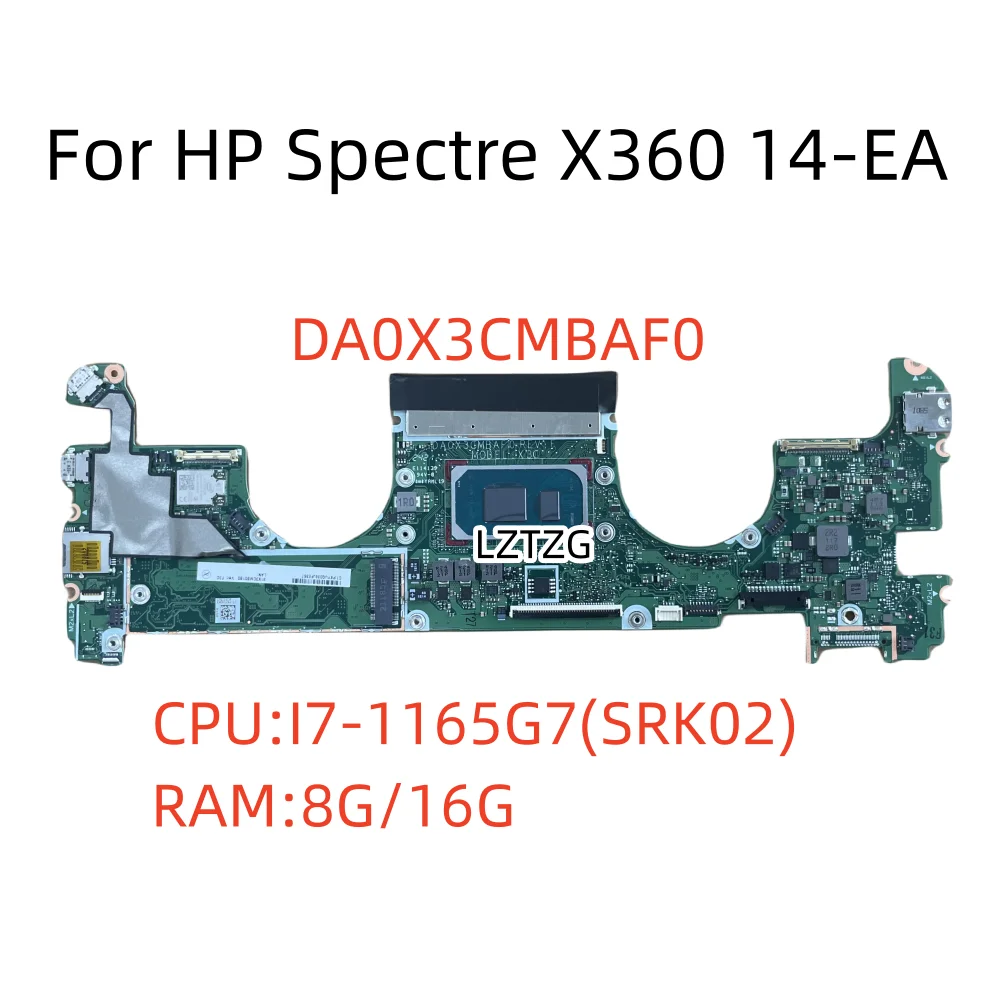 HP Spectre X360 14-EA Ʈ  DA0X3CMBAF0 CPU I7-1165G7 SRK02 RAM 8G  16G 100% ׽Ʈ Ϸ